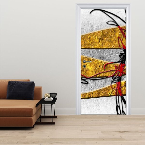 Fototapeta na dveře - Abstrakce (95x205cm)