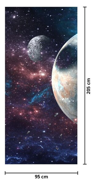Fototapeta na dveře - Vesmír (95x205cm)