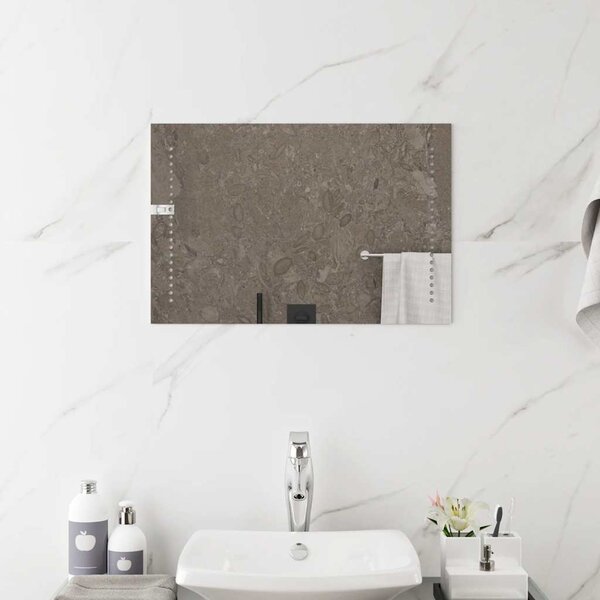 Koupelnové zrcadlo s LED osvětlením 60x40 cm