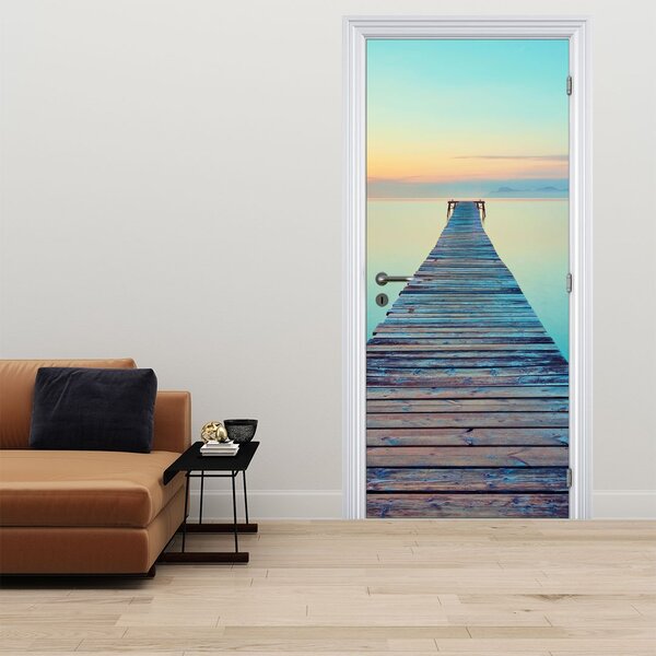 Fototapeta na dveře - Molo do nekonečna (95x205cm)