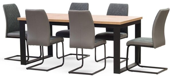 STIMA Jídelní stůl 970 ROZMĚR: (š/h/v/r) 120 x 80 x 77 cm (+40 cm rozklad)