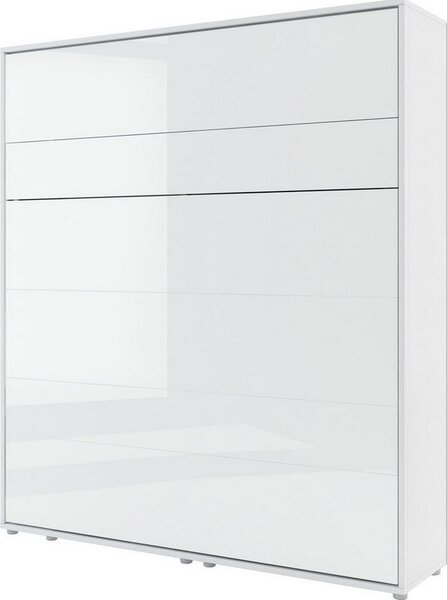 Casarredo - Komfort nábytek Výklopná postel REBECCA BC-13P, 180 cm, bílá lesk/bílá mat