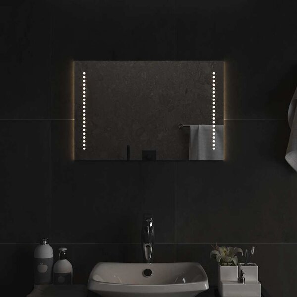 Koupelnové zrcadlo s LED osvětlením 60x40 cm