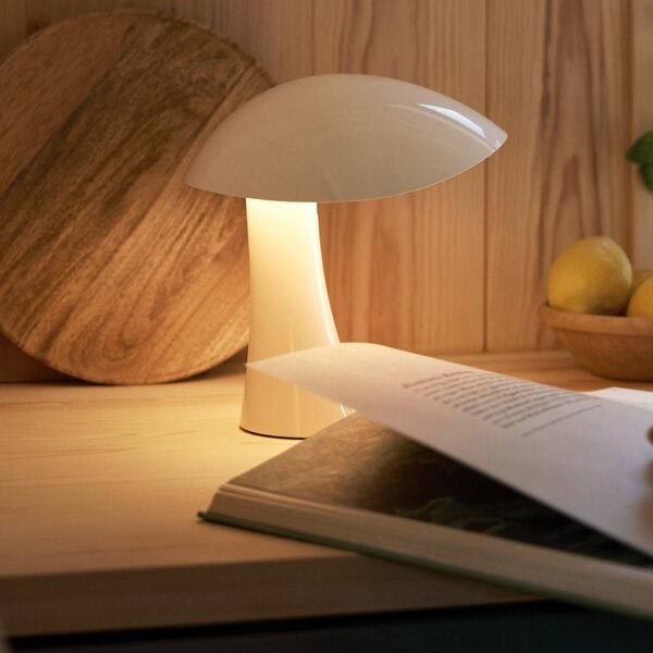 LOUIS POULSEN Přenosná lampa Rumee 220, Cloud white