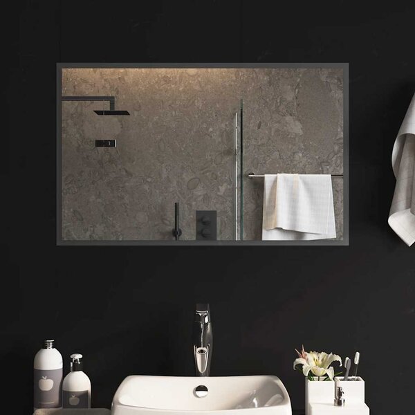 Koupelnové zrcadlo s LED osvětlením 80x50 cm