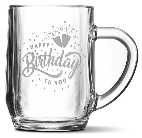 Sablio Půllitr Happy birthday to you 2: 0,5