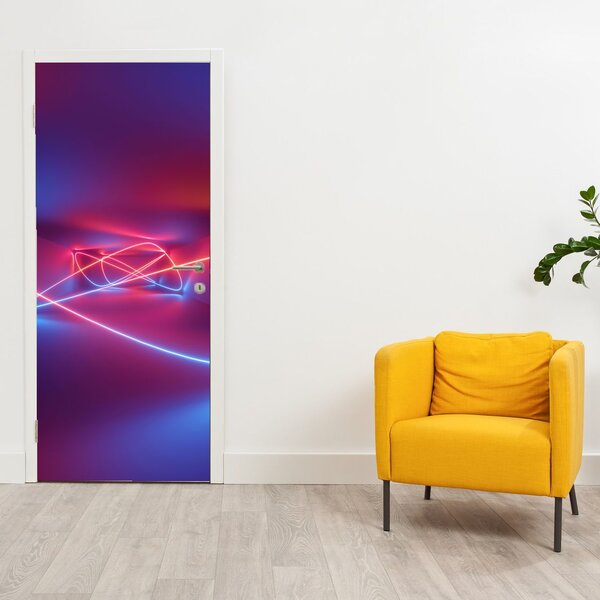 Fototapeta na dveře - Moderní abstrakce (95x205cm)