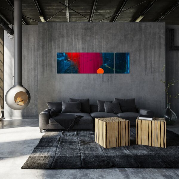 Obraz barvy (170x50 cm)