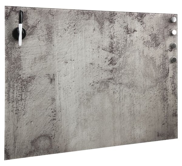 Nástěnná magnetická tabule skleněná 80 x 60 cm
