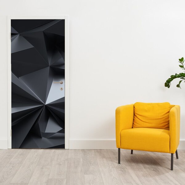 Fototapeta na dveře - Geometrická abstrakce (95x205cm)
