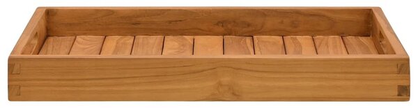 Servírovací podnos 60 x 35 cm masivní teakové dřevo