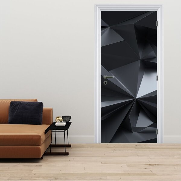 Fototapeta na dveře - Geometrická abstrakce (95x205cm)