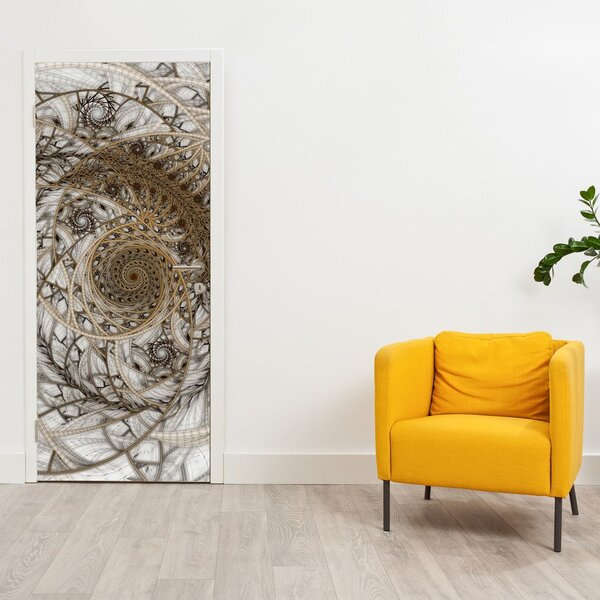 Fototapeta na dveře - Ornamentalní umění (95x205cm)