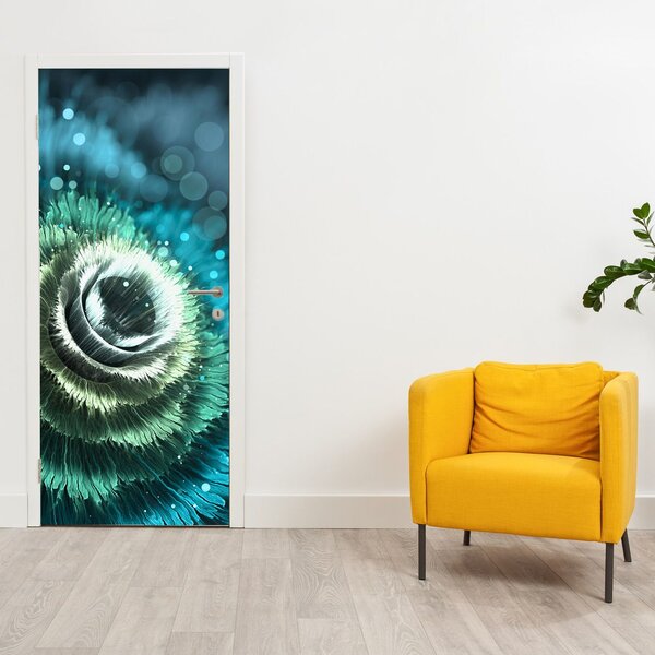 Fototapeta na dveře - Květ v detailu (95x205cm)