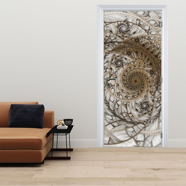 Fototapeta na dveře - Ornamentalní umění (95x205cm)