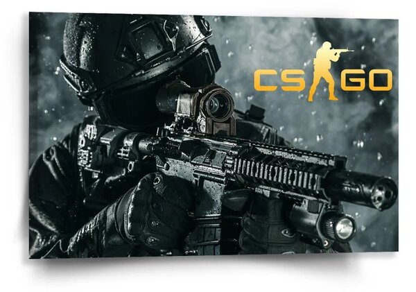 Sablio Obraz CS:GO Voják 1 - 60x40 cm