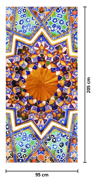 Fototapeta na dveře - Mozaika (95x205cm)