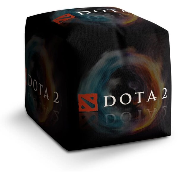 Sablio Taburet Cube DOTA2 Abstract - 40x40x40 cm