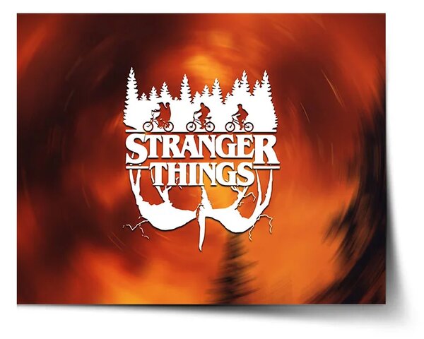 Sablio Plakát Stranger Things Glow - 60x40 cm