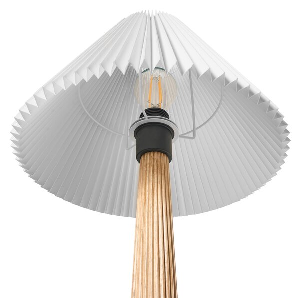 Stojací lampa ALIGIDE Dřevo Přírodní