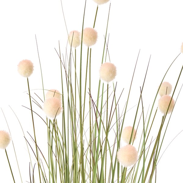 Umělá rostlina POMPOM GRASS 120 cm Zelená