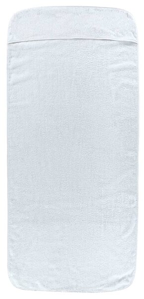 Plážové osušky 2 ks bílé 75 x 200 cm textil 400 GSM