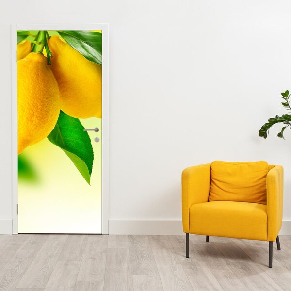 Fototapeta na dveře - Citróny (95x205cm)