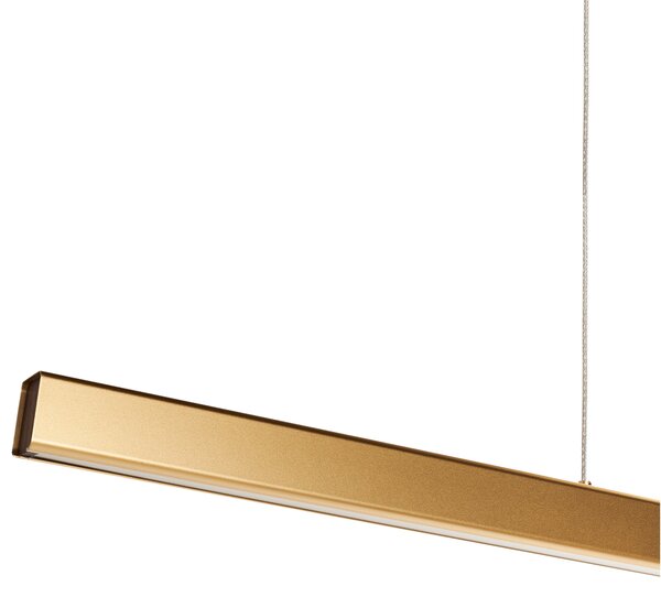 LED závěsná lampa ARENAS s dálkovým ovládáním Zlatá