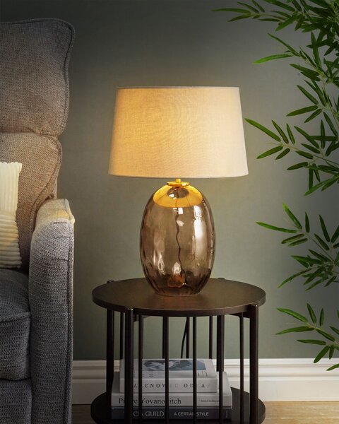 Stolní lampa BONELLI Šedá