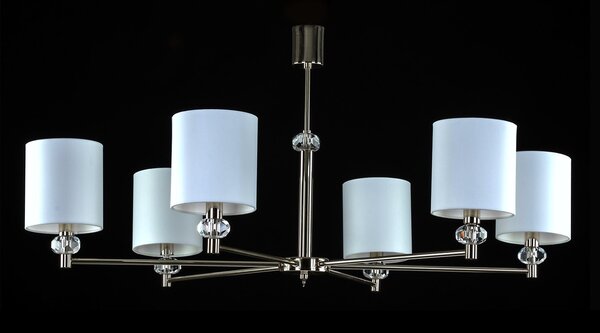 Lustr designový L-DIA-02LSW, Varianta Stříbrný