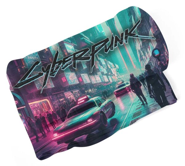 Sablio Deka Cyberpunk 2077 Město - 150x120 cm