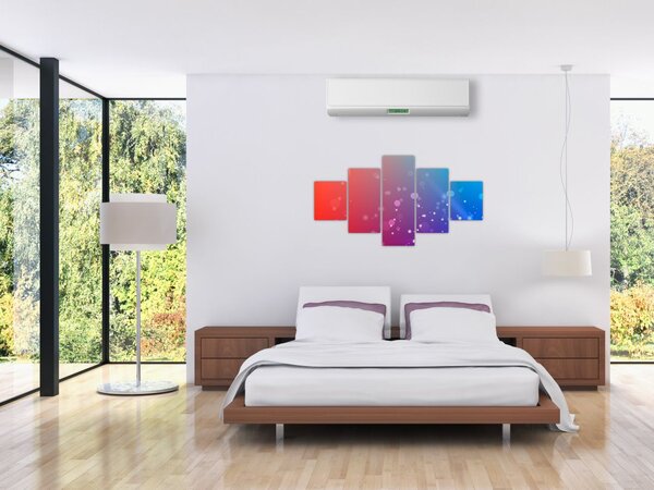 Moderní abstraktní obraz (125x70 cm)