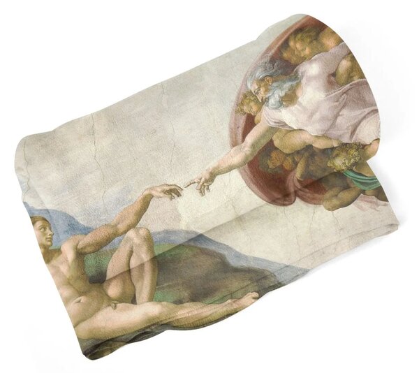Sablio Deka Stvoření Adama - Michelangelo Buonarroti - 150x120 cm
