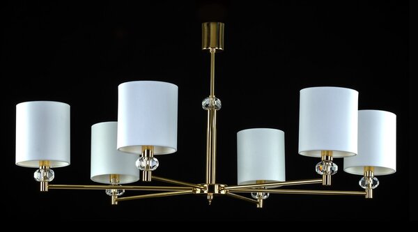 Lustr designový L-DIA-02LSW, Varianta Zlatý