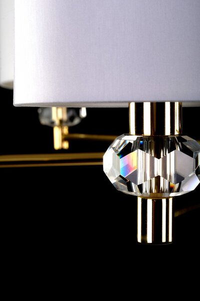 Lustr designový L-DIA-01LSW, Varianta Zlatý