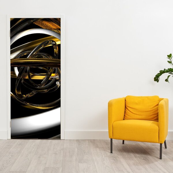 Fototapeta na dveře - Moderní abstrakce (95x205cm)