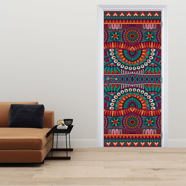 Fototapeta na dveře - Ornamentální abstrakce (95x205cm)