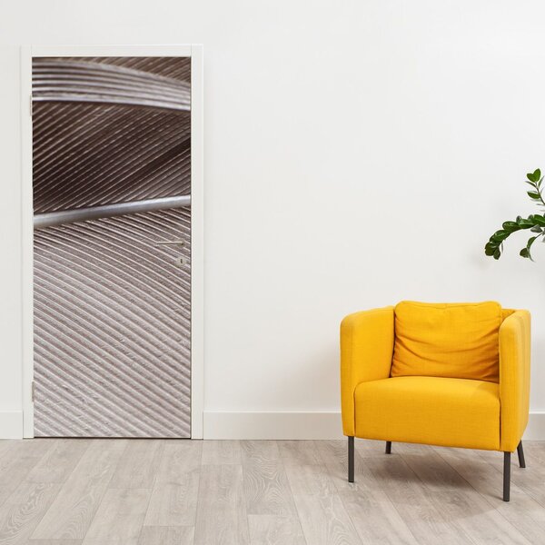 Fototapeta na dvěře - Abstraktní vlákna (95x205cm)