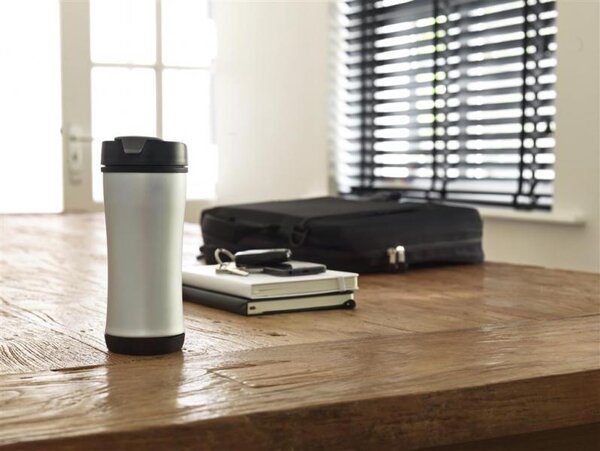 Recyklovatelný termohrnek Boom ECO, 225 ml, XD Design, bílý