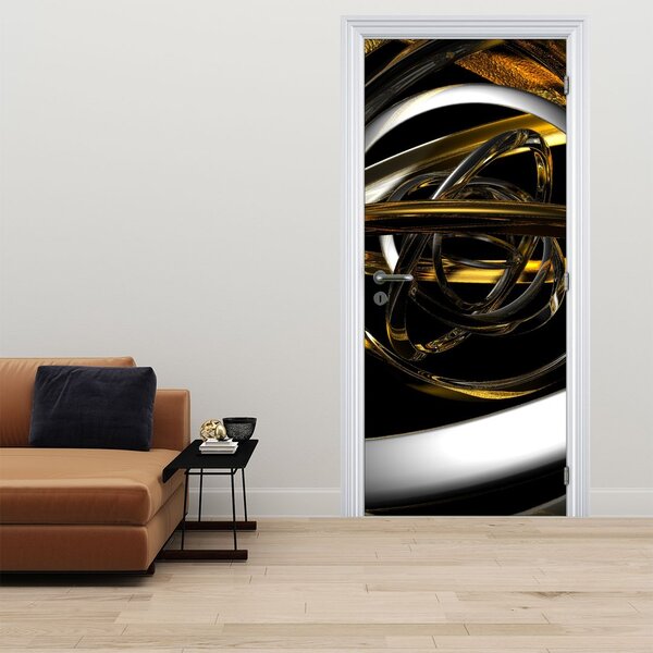 Fototapeta na dveře - Moderní abstrakce (95x205cm)