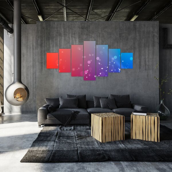 Moderní abstraktní obraz (210x100 cm)