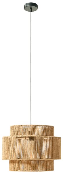 Závěsná lampa WOKIRO Papírové lano Přírodní