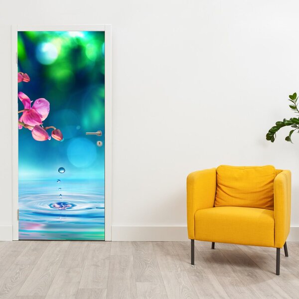 Fototapeta na dveře - Orchidej (95x205cm)