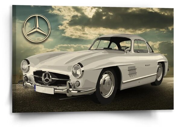 Sablio Obraz Mercedes-Benz 300 SL Na silnici - 120x80 cm