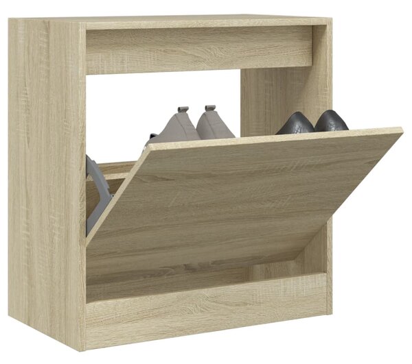 Botník dub sonoma 60 x 34 x 63,5 cm kompozitní dřevo