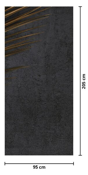 Fototapeta na dveře - Zlaté listy (95x205cm)