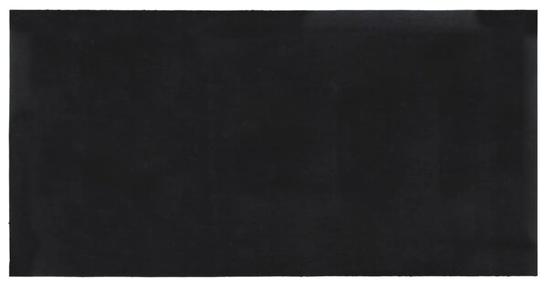 Rohožka před dveře tmavě šedá 100 x 200 cm kokosové vlákno