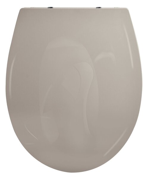 Spirella WC prkénko BROOKE, šedohnědé, recyklovaný plast