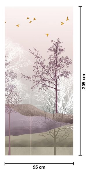 Fototapeta na dveře - Les (95x205cm)