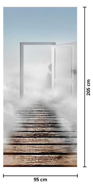 Fototapeta na dveře - Dveře do nebe (95x205cm)